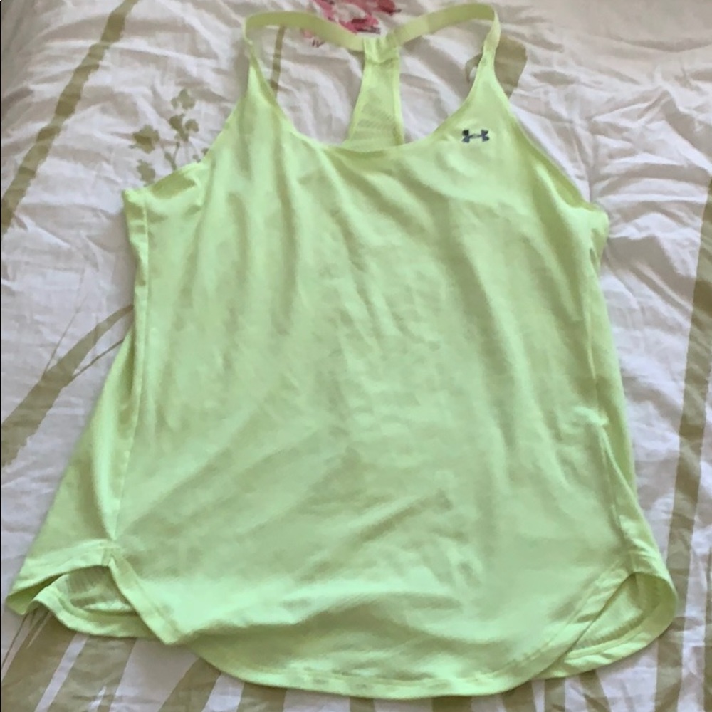 UA racerback tank